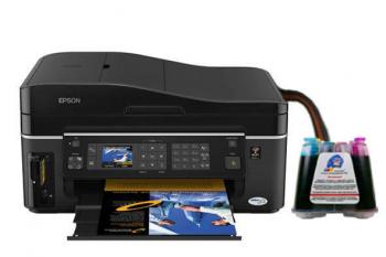 МФУ Epson Stylus Office SX610FW с СНПЧ и чернилами МФУ Epson Stylus Office SX610FW с СНПЧ и чернилами