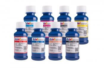 Комплект ультрахромных чернил INKSYSTEM для Epson  R1800 8 цветов (100 ml)