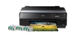 Цветной принтер Epson Stylus Photo R3000 Refurbished by Epson с ПЗК и чернилами Цветной принтер Epson Stylus Photo R3000 Refurbished by Epson с ПЗК и чернилами