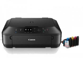 МФУ Canon PIXMA MG5540 с СНПЧ и чернилами