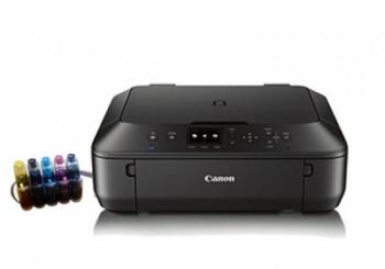 МФУ Canon PIXMA MG5520 с СНПЧ и чернилами