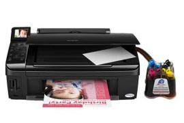 МФУ Epson Stylus TX550W с СНПЧ и чернилами МФУ Epson Stylus TX550W с СНПЧ и чернилами