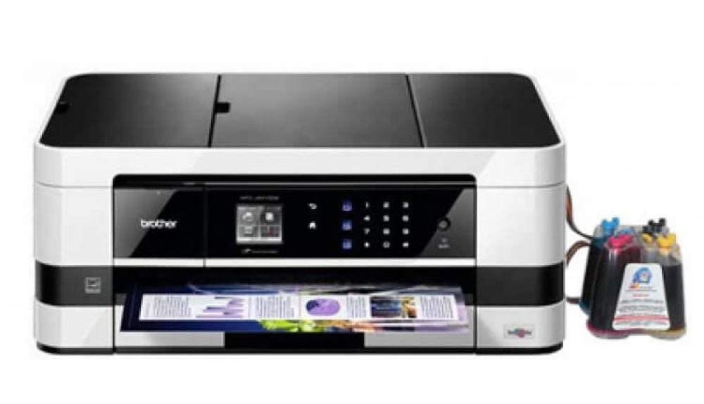 изображение МФУ Brother MFC-J4410DW с СНПЧ и чернилами - изображение 1