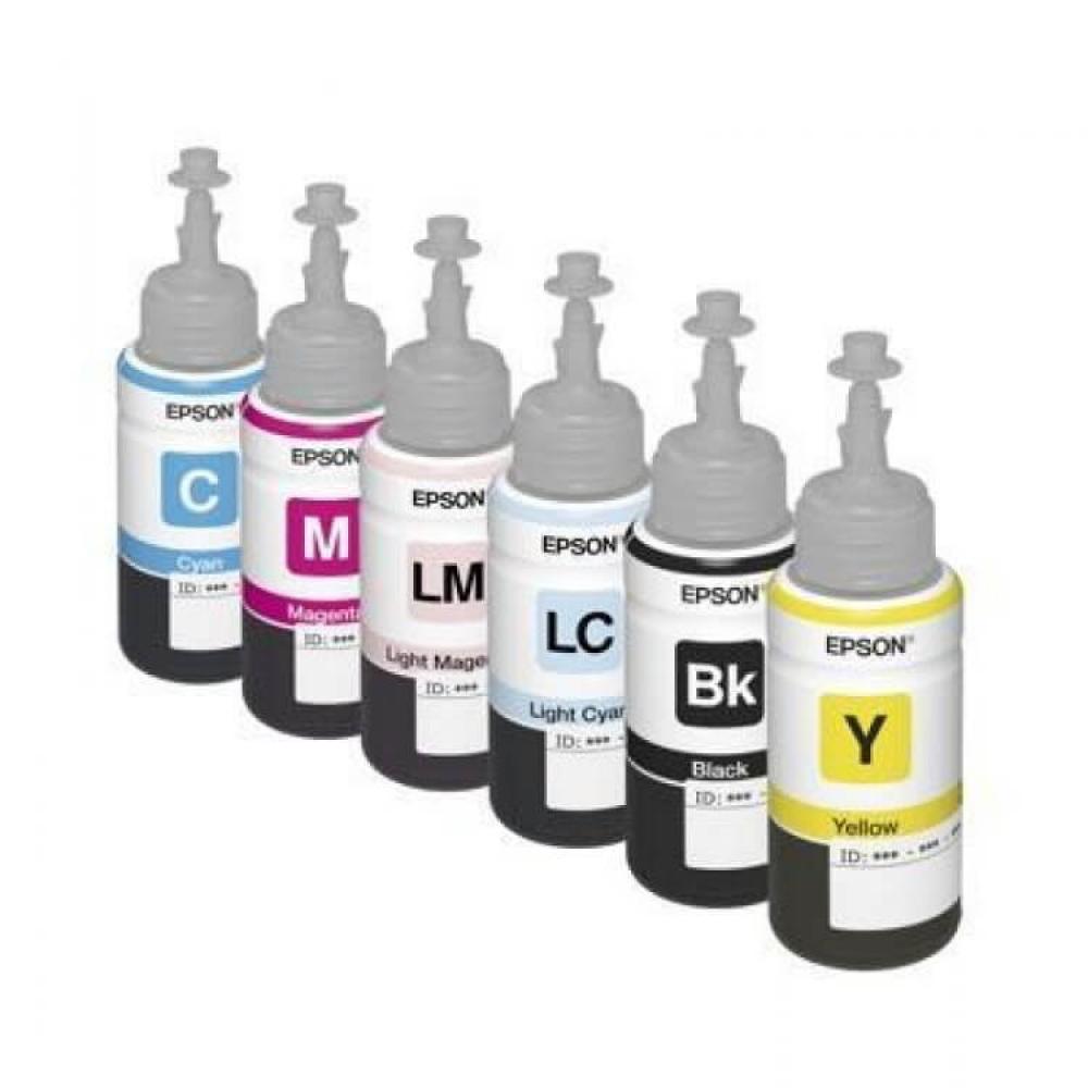 изображение Оригинальные чернила для Epson L1800 6 цветов (70 ml)