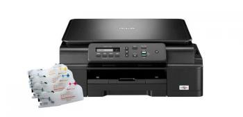 МФУ Brother DCP-J100 с ПЗК и чернилами МФУ Brother DCP-J100 с ПЗК и чернилами