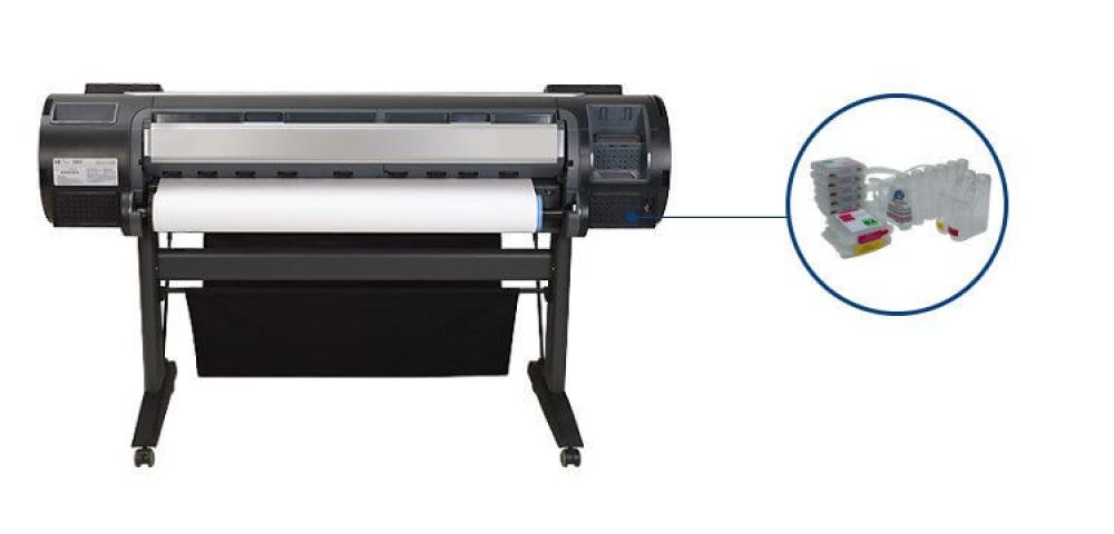 изображение Плоттер HP Designjet Z5200ps 44" с СНПЧ и чернилами - изображение 1