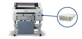 Плоттер Epson SureColor SC-T3200 с ПЗК и чернилами