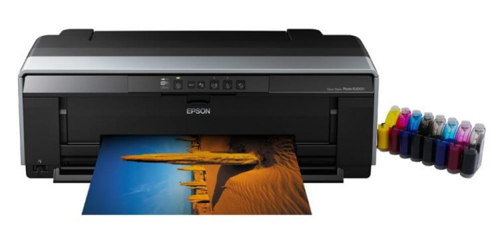 изображение Принтер Epson Stylus Photo R2000 с СНПЧ и чернилами - изображение 1