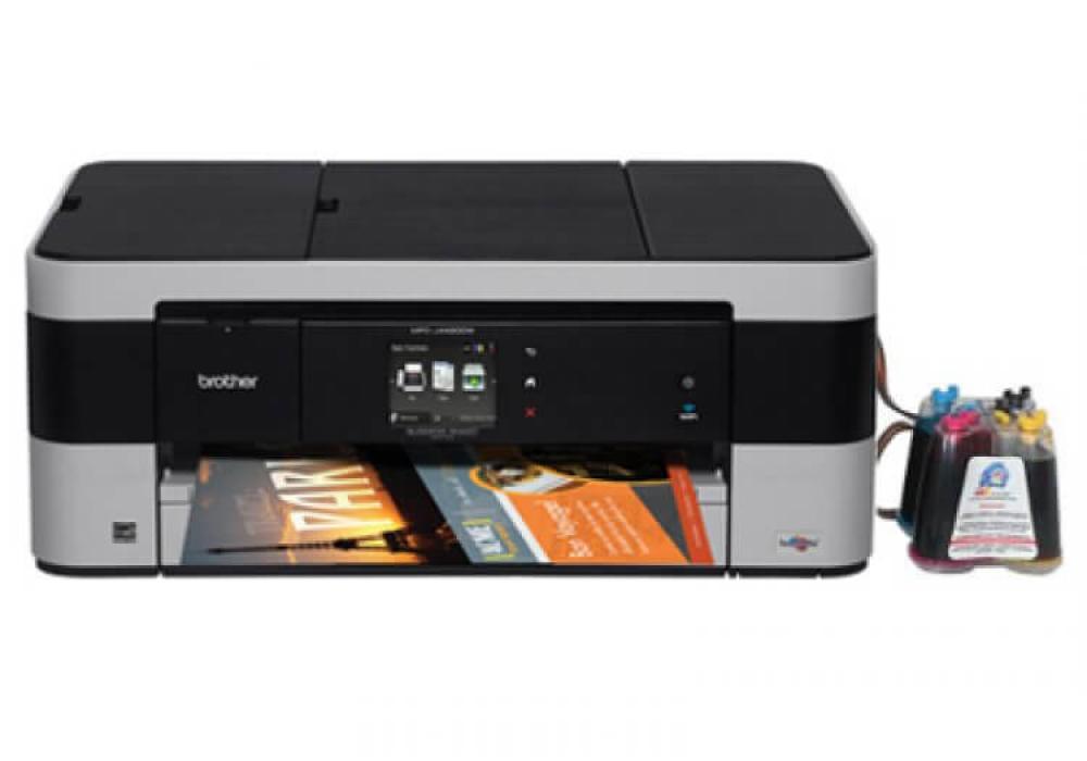 изображение МФУ Brother MFC-J4420DW с СНПЧ и чернилами - изображение 1