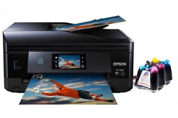 МФУ Epson Expression Photo XP-860 с СНПЧ и чернилами МФУ Epson Expression Photo XP-860 с СНПЧ и чернилами