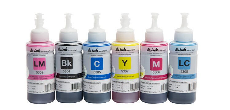 изображение Светостойкие чернила INKSYSTEM для фотопечати на Epson Colorio EP-707A (100 ml) изображение Светостойкие чернила INKSYSTEM для фотопечати на Epson Colorio EP-707A (100 ml)