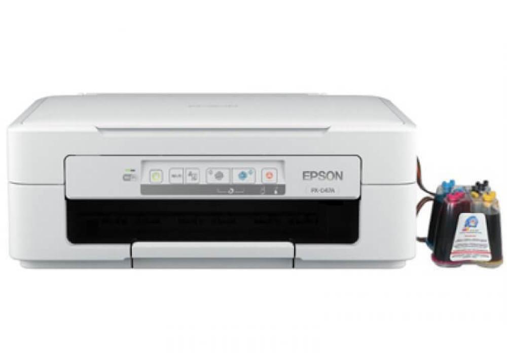 изображение МФУ Epson Colorio PX-047A с СНПЧ и чернилами - изображение 1
