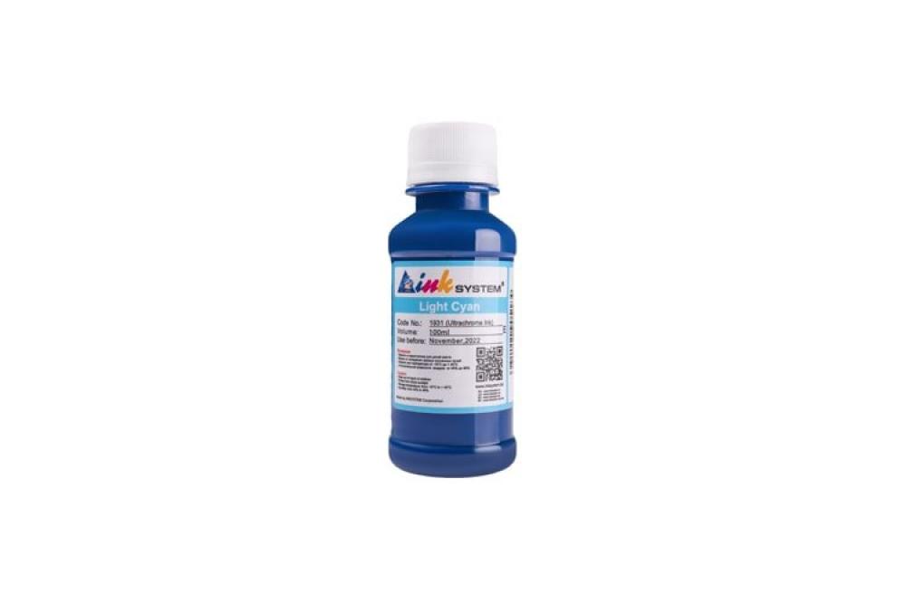изображение Пигментные чернила INKSYSTEM для мелованной бумаги (Art-ink) Light Cyan (100 ml) - изображение 1