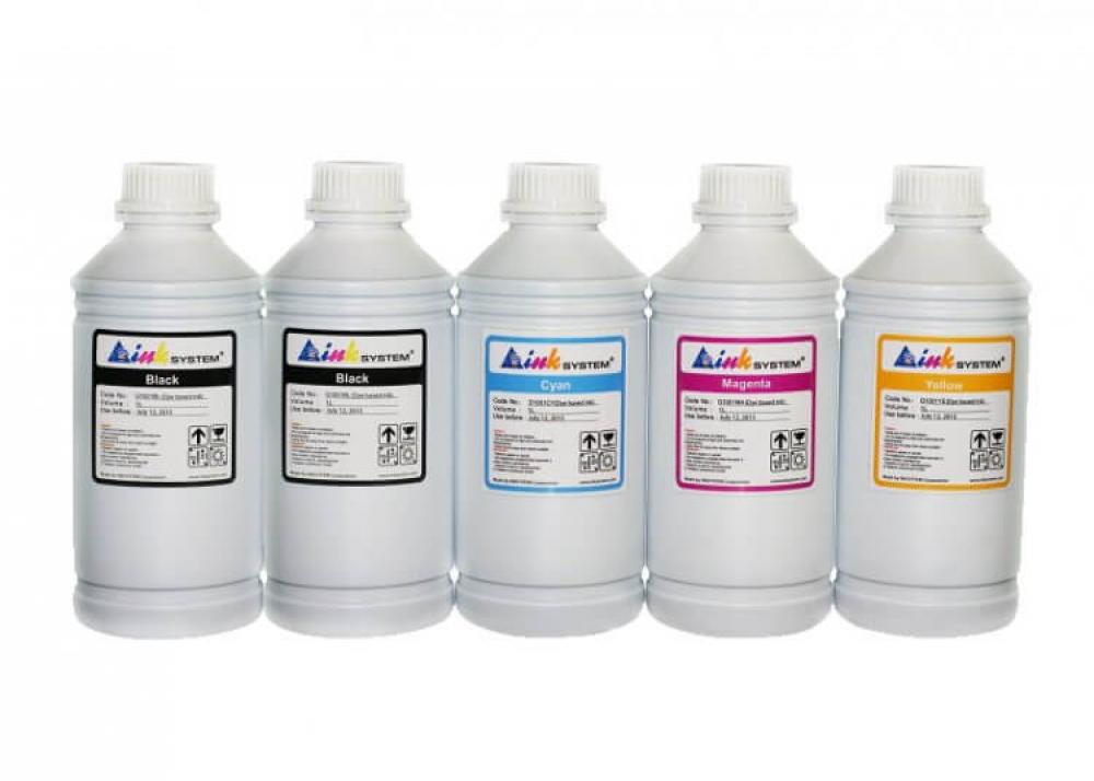 изображение Комплект сублимационных чернил INKSYSTEM 5 цветов (1 L)