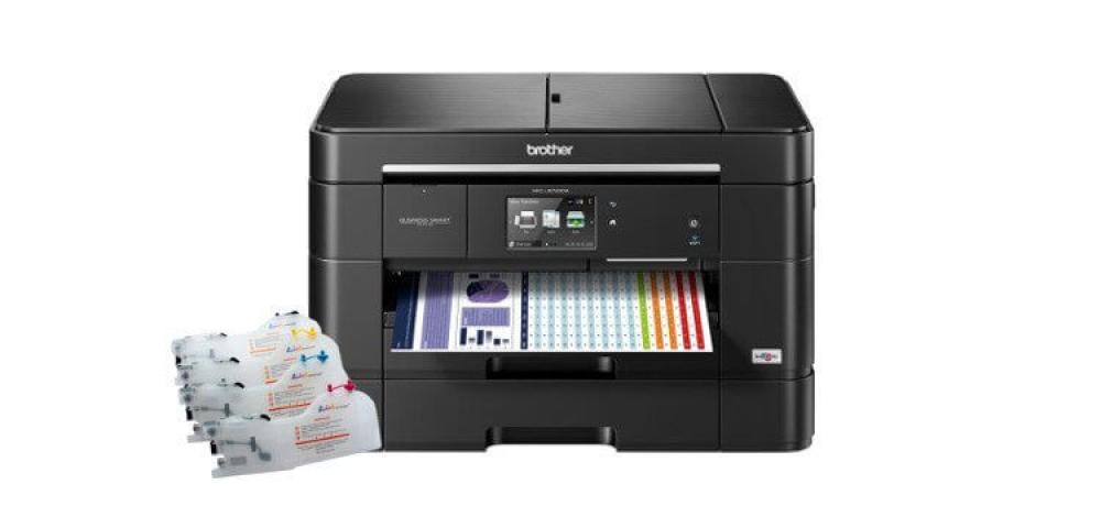 изображение МФУ Brother MFC-J2720 c перезаправляемыми картриджами - изображение 1