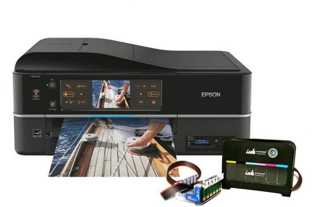 изображение МФУ Epson Stylus Photo PX820FWD с СНПЧ и чернилами INKSYSTEM Original - изображение 1