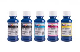 Комплект сублимационных чернил INKSYSTEM 5 цветов (100 ml)