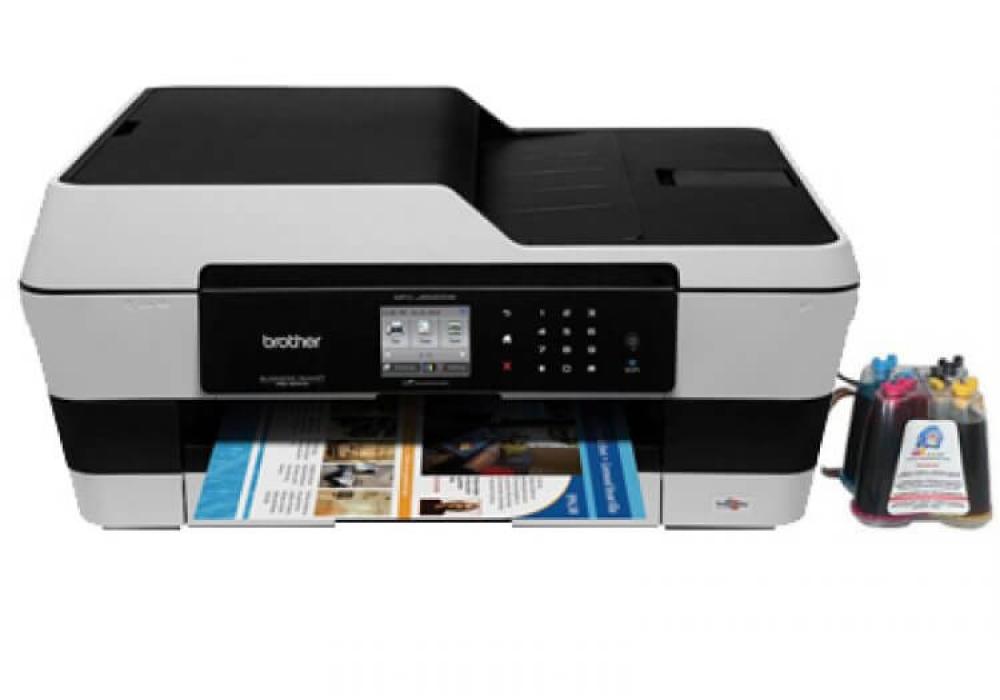 изображение МФУ Brother MFC-J6520DW с СНПЧ и чернилами - изображение 1