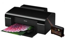 Принтер Epson Stylus Photo T50 с СНПЧ и чернилами INKSYSTEM Original