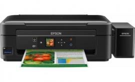 МФУ Epson L456 с оригинальной СНПЧ и чернилами INKSYSTEM