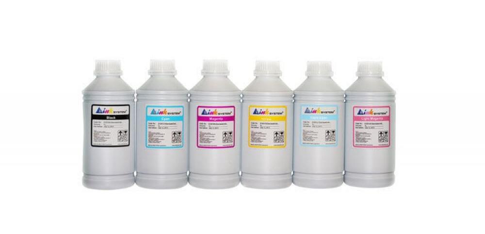 изображение Светостойкие чернила INKSYSTEM для фотопечати 6 цветов (1 L)